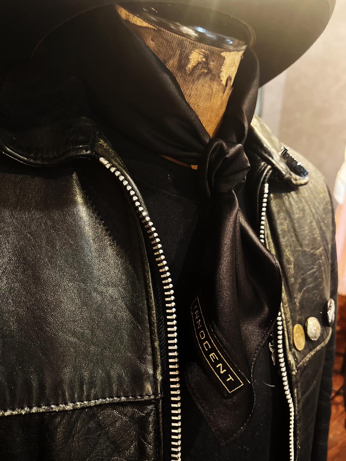 INNOCENT ORIGINAL！SCARF スカーフ　BLACK