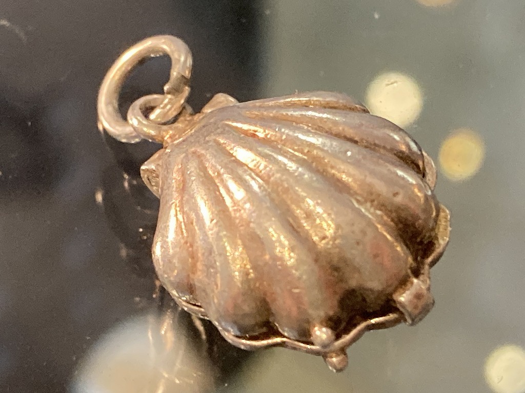 108660「pearl shell」 925 SILVER ジュエリー　MADE IN ENGLAND 