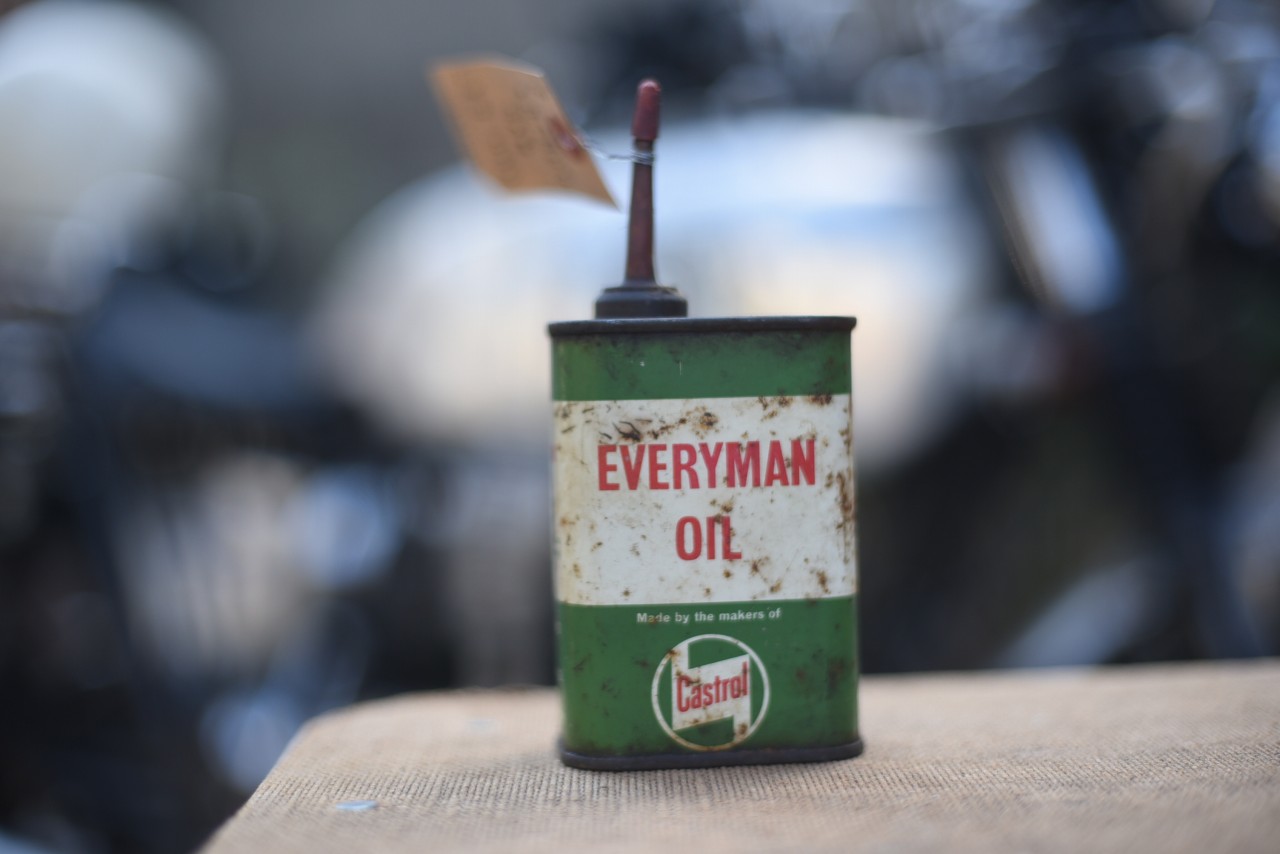 ヴィンテージ　カストロール　Castrol EVERYMAN OIL オイル缶　101098