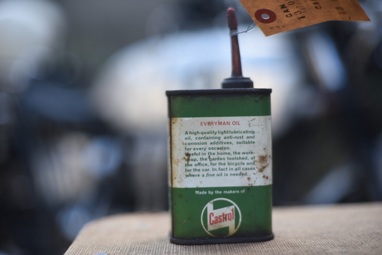 ヴィンテージ カストロール Castrol EVERYMAN OIL オイル缶