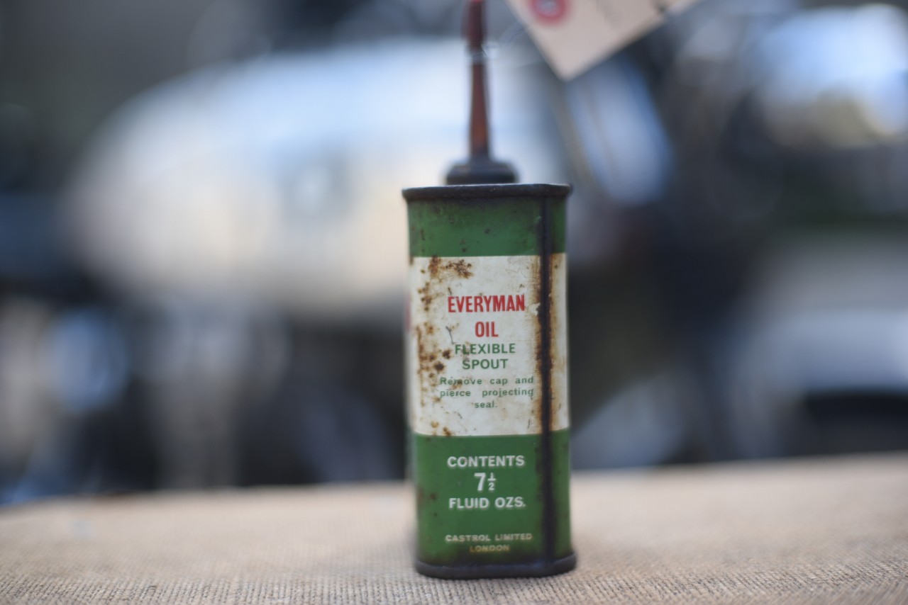 ヴィンテージ カストロール Castrol EVERYMAN OIL オイル缶