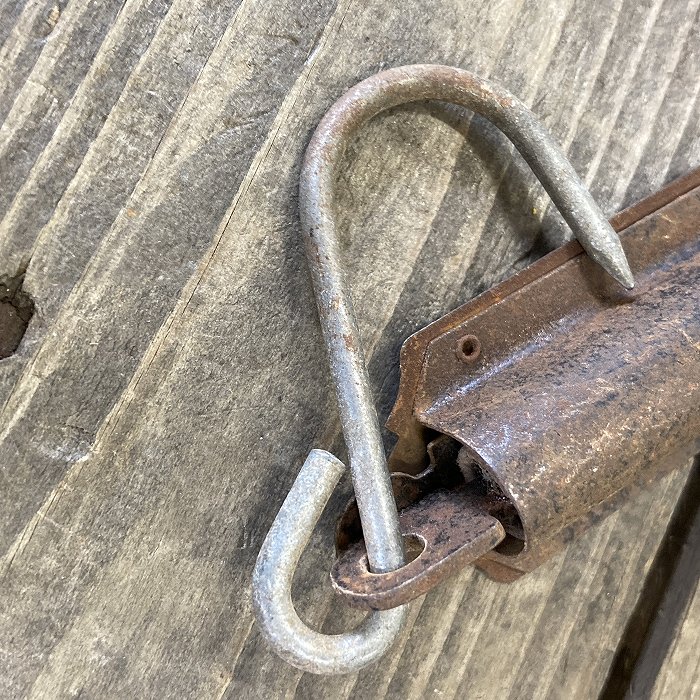 106378 ヴィンテージ　「POCKET BALANCE」　バネ秤　計量器　吊り下げ式秤　スケール　真鍮製　ブラス　ドイツ MADE IN GEAMANY