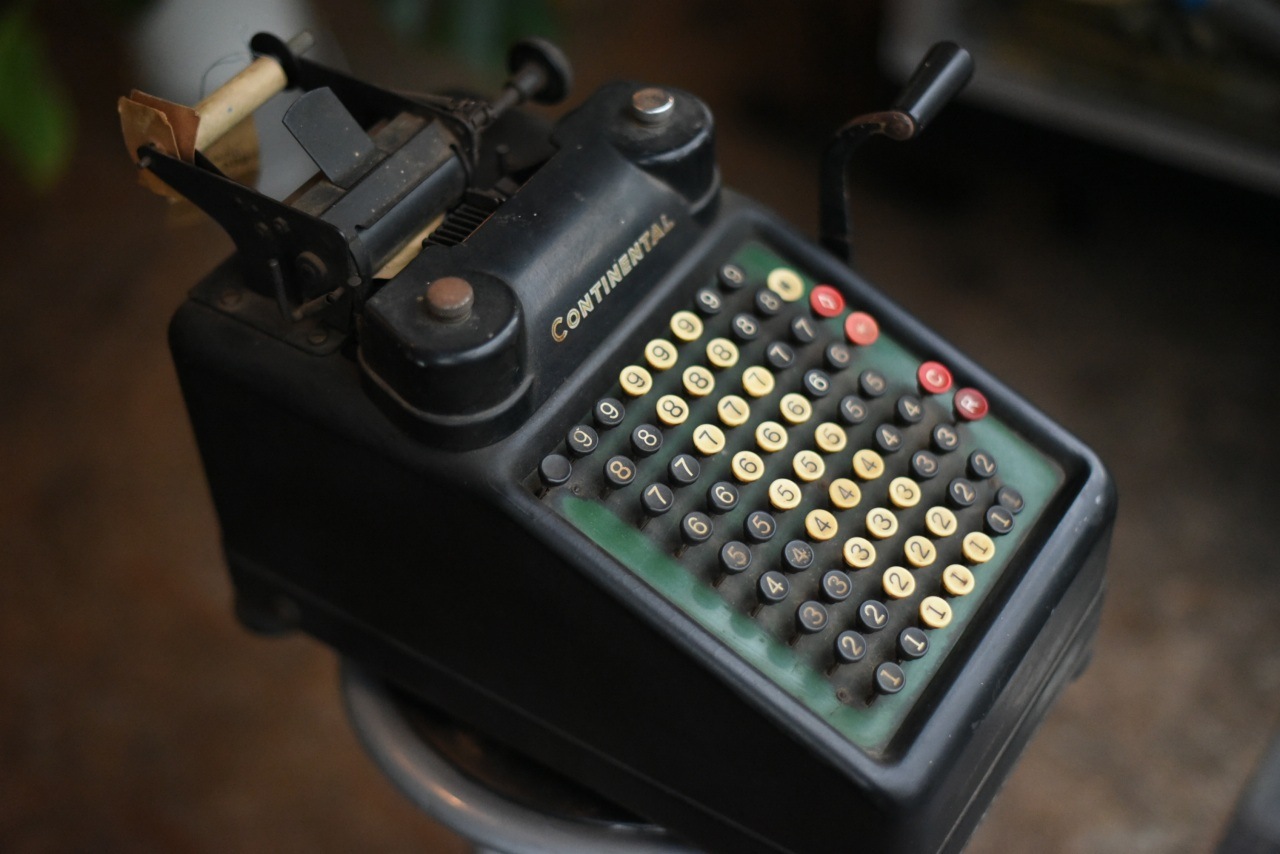 100860 ヴィンテージ　レジスター　WANDERER WERKE社 CONTINENTAL　ドイツ製