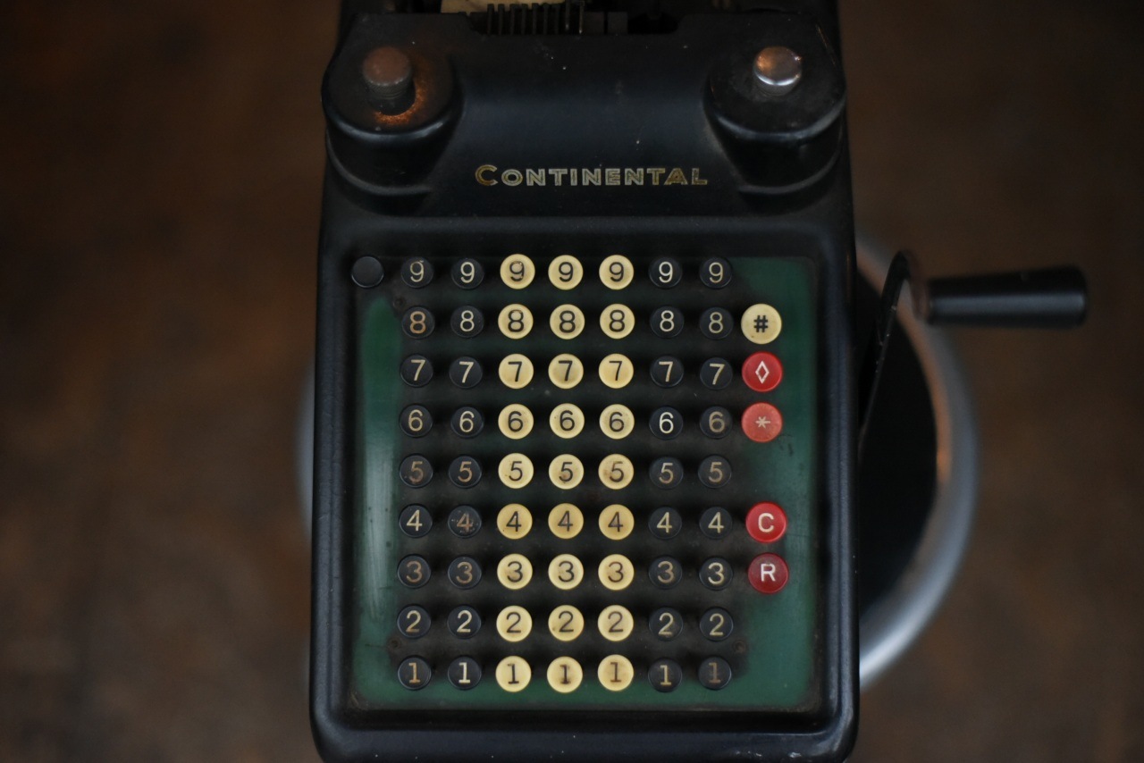 100860 ヴィンテージ　レジスター　WANDERER WERKE社 CONTINENTAL　ドイツ製