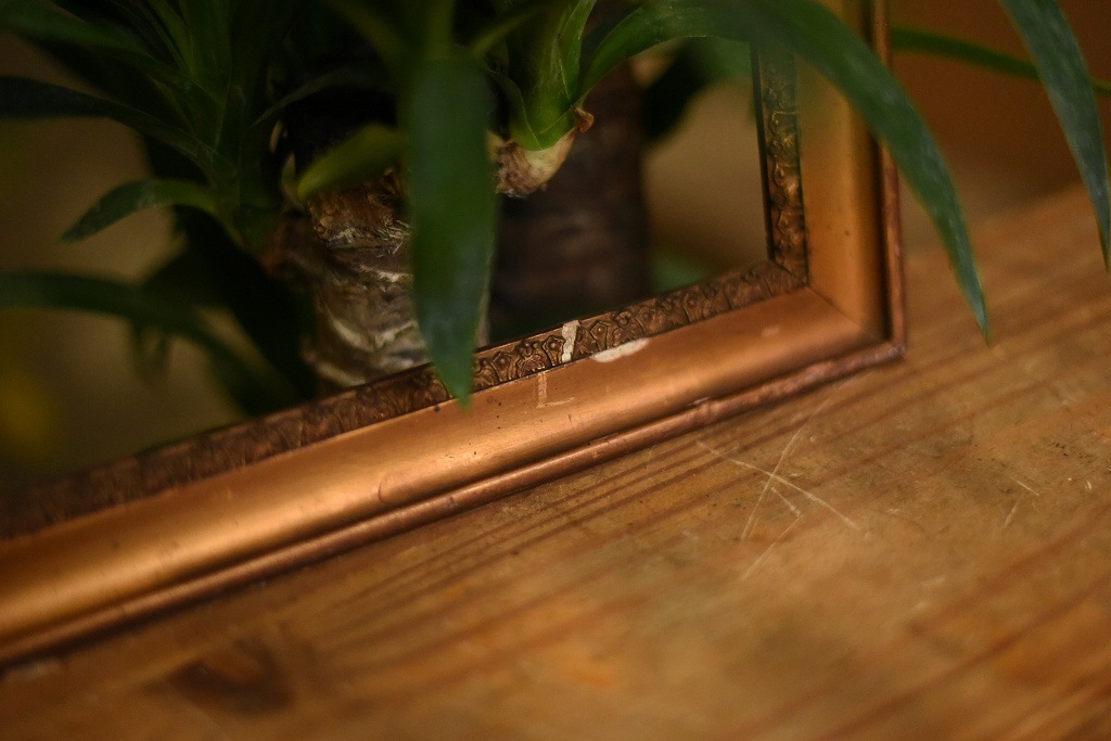 103603 ヴィンテージ　ウッドフレーム 額縁