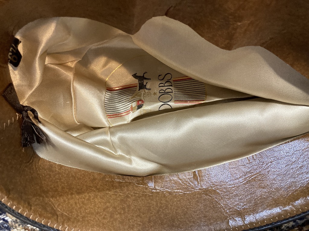 108262 ヴィンテージ ハット 「DOBBS」6  7/8