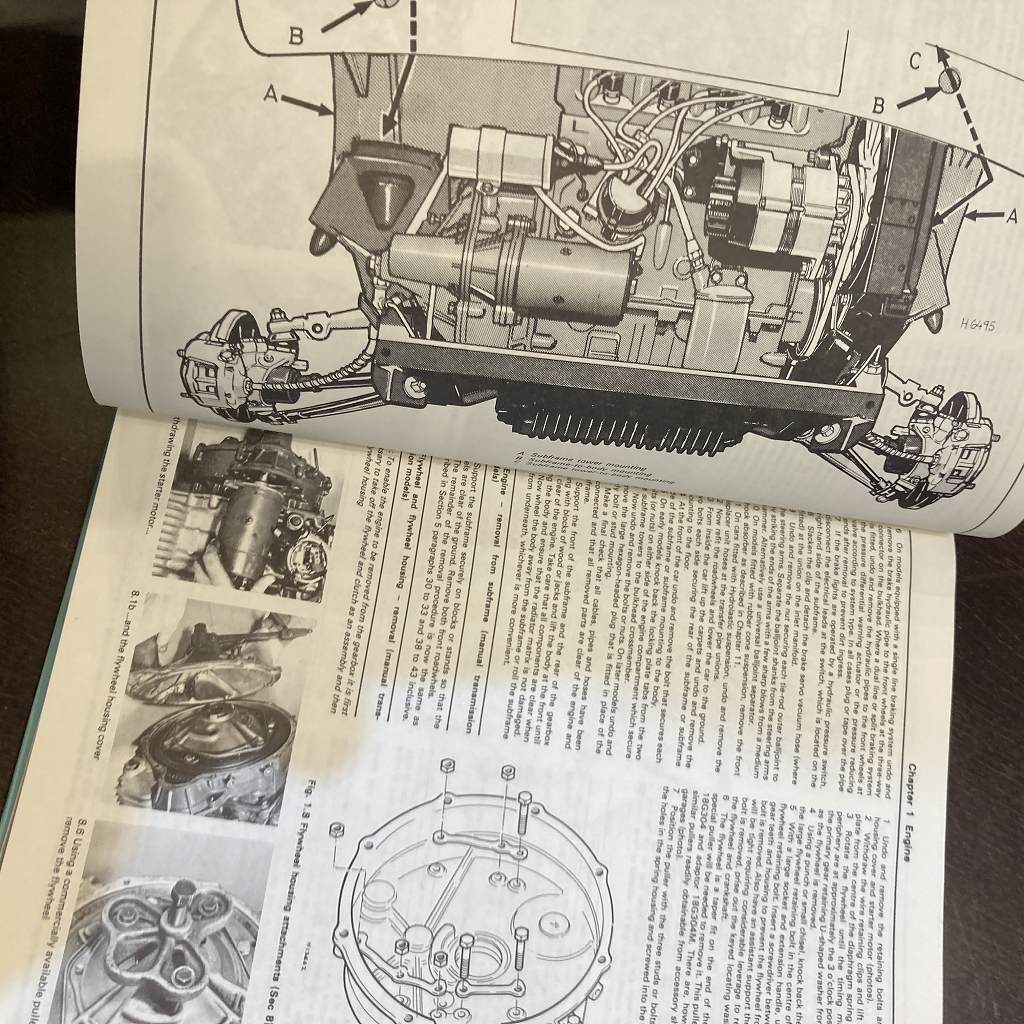 B4630「MINI '69 to '81 All models 848cc 998cc 1098cc 1275cc Owners Workshop Manual Haynes」ヘインズ・インターナショナル オースチン ミニ 整備書