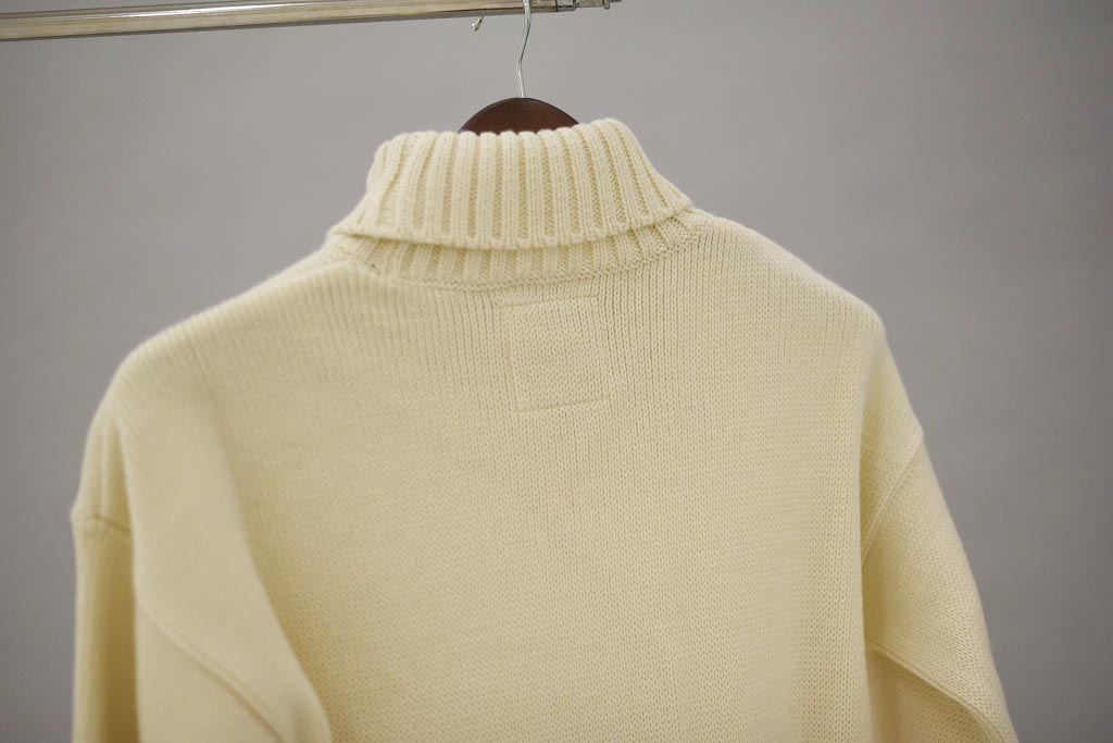 CW 英国 「GOLDTOP」「100% Merino Wool Classic Submariner Sweater」クラシック サブマリーナー COLOR：WHITE　　送料無料