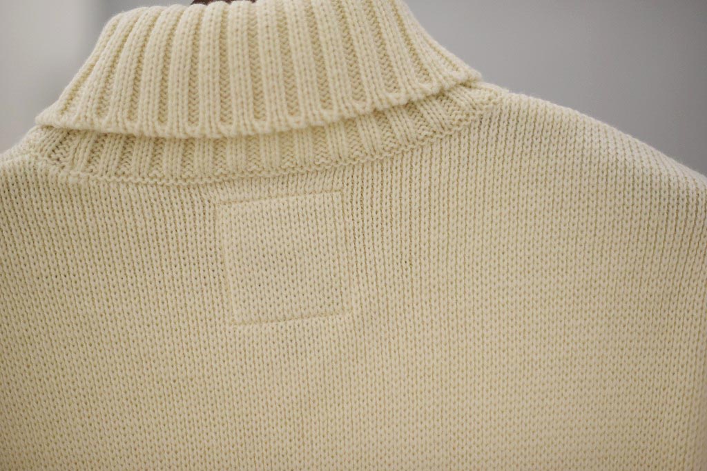 CW 英国 「GOLDTOP」「100% Merino Wool Classic Submariner Sweater」クラシック サブマリーナー COLOR：WHITE　　送料無料
