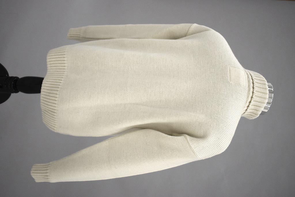 CW 英国 「GOLDTOP」「100% Merino Wool Classic Submariner Sweater」クラシック サブマリーナー COLOR：WHITE　　送料無料