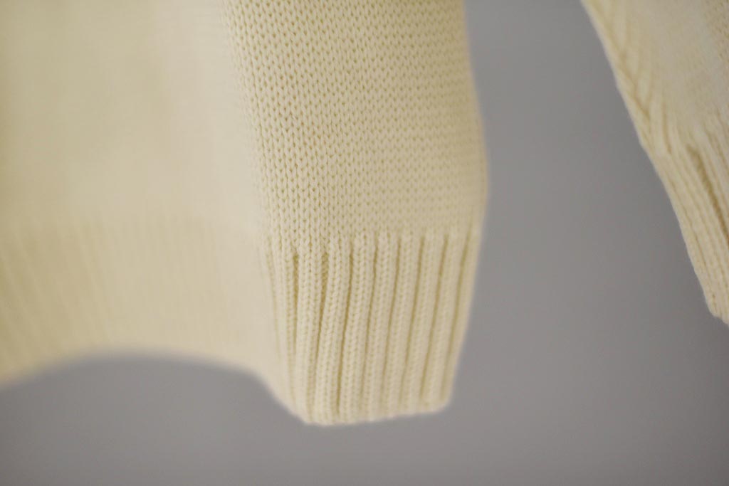 CW 英国 「GOLDTOP」「100% Merino Wool Classic Submariner Sweater」クラシック サブマリーナー COLOR：WHITE　　送料無料