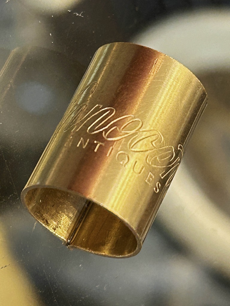 INNOCENT Original products 「SCARF RING」スカーフリング　真鍮製