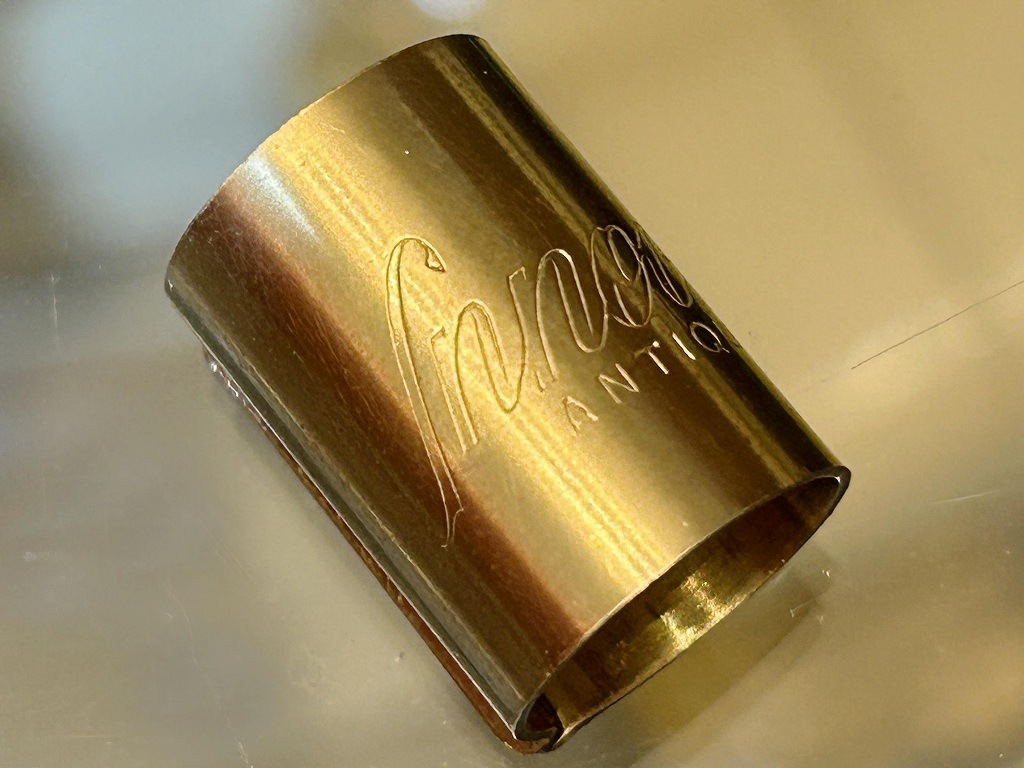 INNOCENT Original products 「SCARF RING」スカーフリング　真鍮製