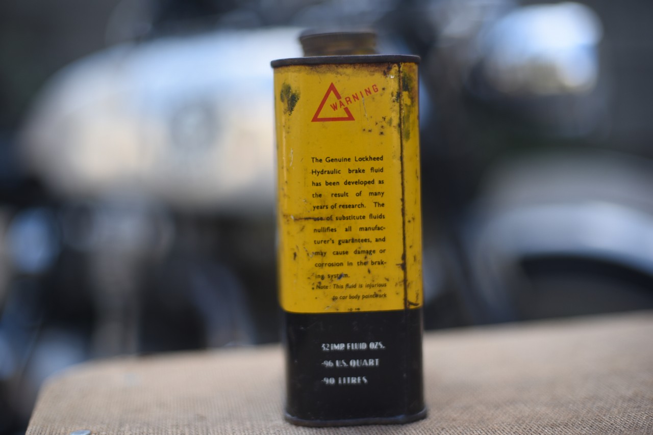 ヴィンテージ　ALL BRITISH LOCKHEED ヴィンテージ缶　101092