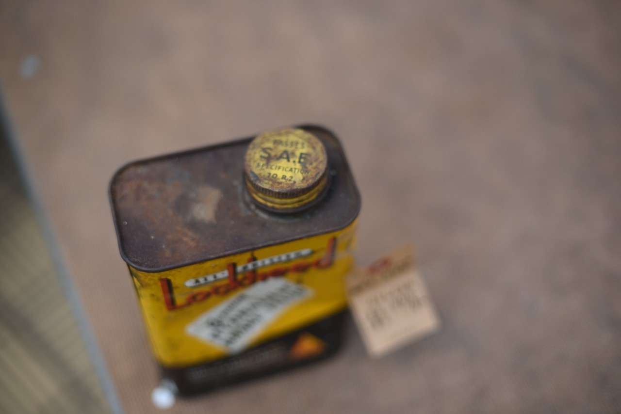 ヴィンテージ　ALL BRITISH LOCKHEED ヴィンテージ缶　101092