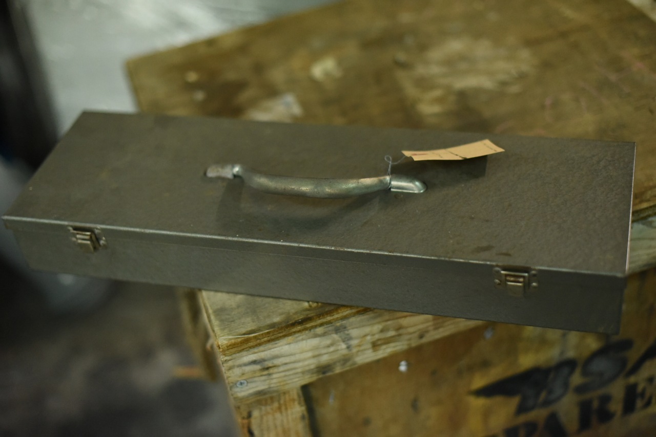 102422 メタル ボックス　スチール 英国製 MADE IN ENGLAND