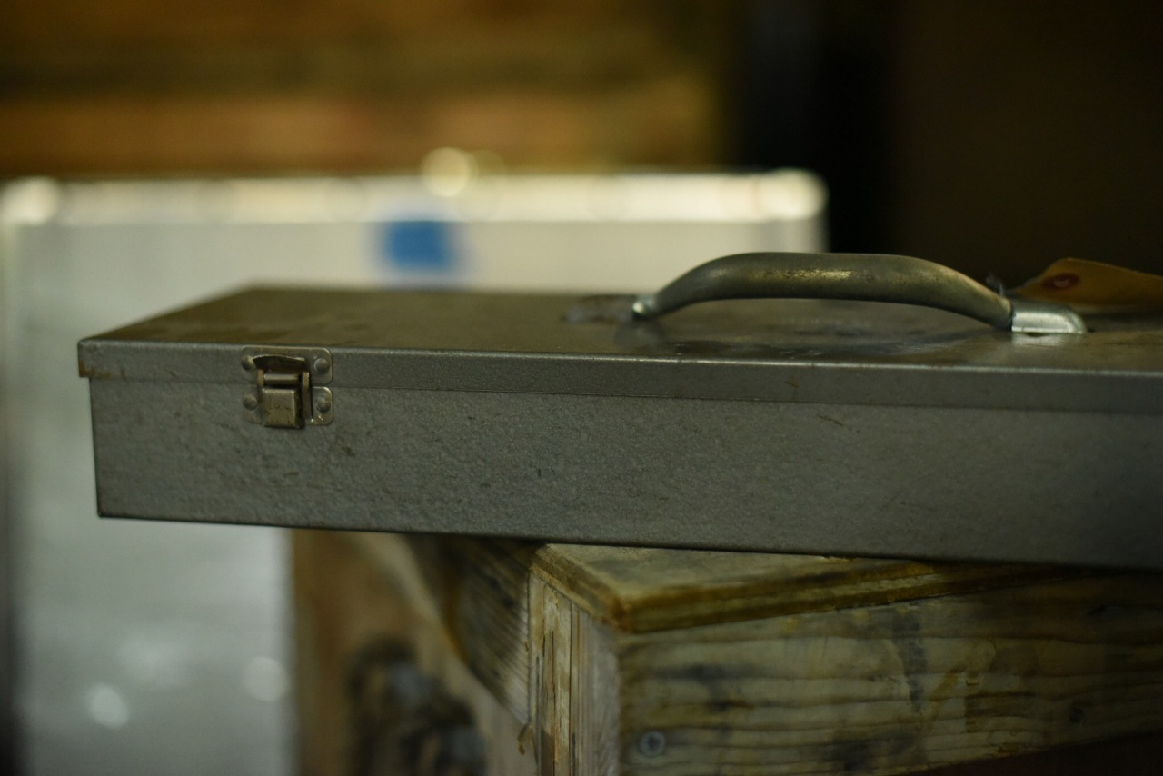 102422 メタル ボックス　スチール 英国製 MADE IN ENGLAND