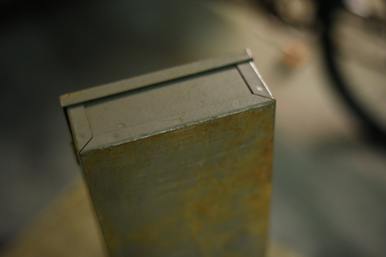 102422 メタル ボックス　スチール 英国製 MADE IN ENGLAND