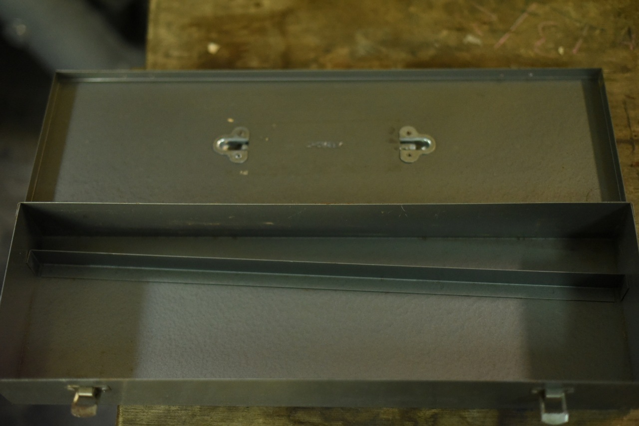 102422 メタル ボックス　スチール 英国製 MADE IN ENGLAND