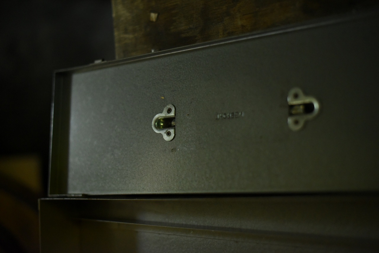 102422 メタル ボックス　スチール 英国製 MADE IN ENGLAND