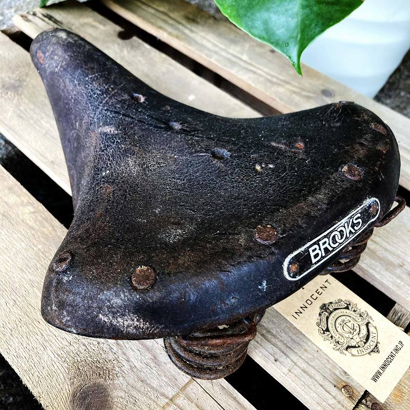 105667 ヴィンテージ　「BROOKS」 ブルックス　サドル　シート　自転車