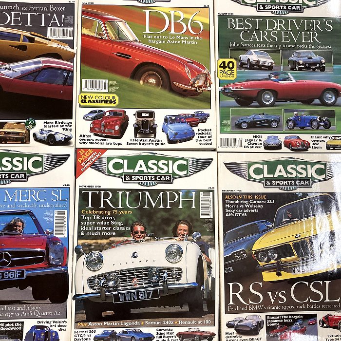 公式サイト B1511 1998年 12冊セット Classic 旧車 ビンテージ クラシックカー 自動車 雑誌 Sportscar 英国旧車雑誌 英国車 And 外車 Www Comisariatolosandes Com