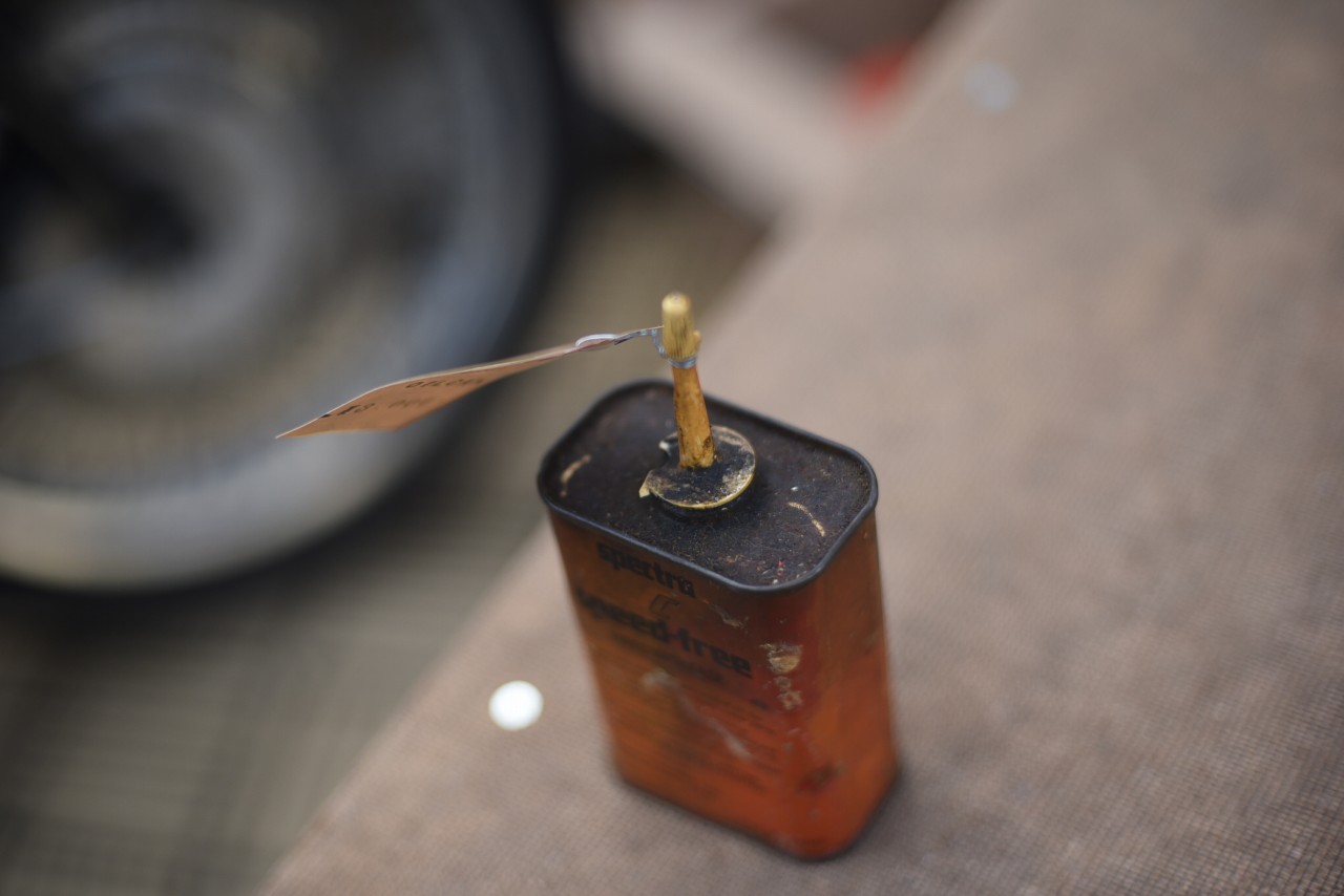 ヴィンテージ　Spectra Speed free オイル缶　101089