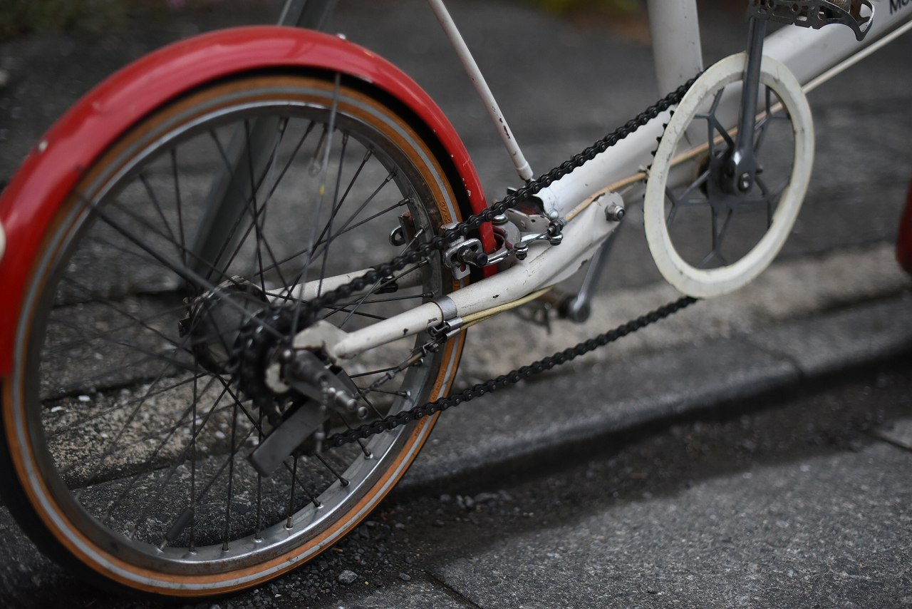 102155　ヴィンテージ 自転車　モールトン　変速カスタム車両　「Moulton speedten」　F型フレーム MADE in ENGLAND　英国製