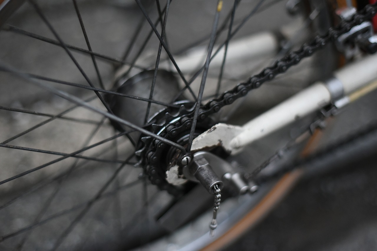 102155　ヴィンテージ 自転車　モールトン　変速カスタム車両　「Moulton speedten」　F型フレーム MADE in ENGLAND　英国製