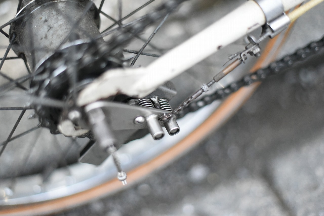 102155　ヴィンテージ 自転車　モールトン　変速カスタム車両　「Moulton speedten」　F型フレーム MADE in ENGLAND　英国製