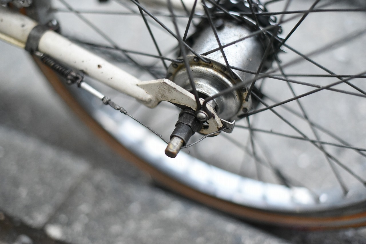 102155　ヴィンテージ 自転車　モールトン　変速カスタム車両　「Moulton speedten」　F型フレーム MADE in ENGLAND　英国製