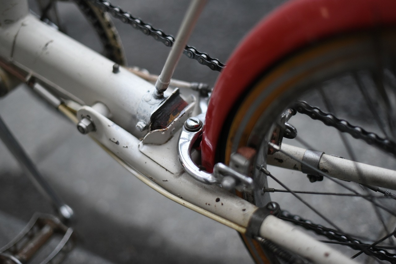 102155　ヴィンテージ 自転車　モールトン　変速カスタム車両　「Moulton speedten」　F型フレーム MADE in ENGLAND　英国製