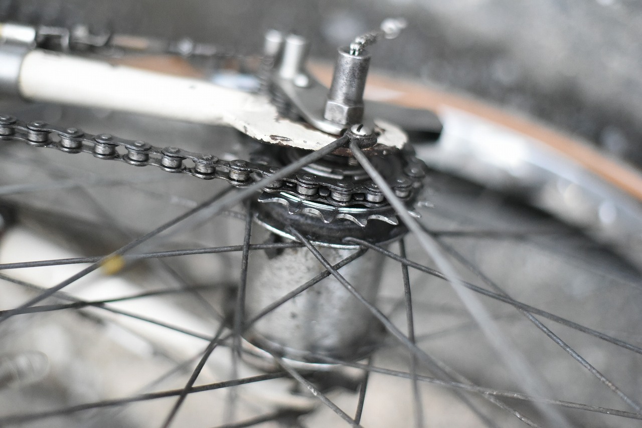 102155　ヴィンテージ 自転車　モールトン　変速カスタム車両　「Moulton speedten」　F型フレーム MADE in ENGLAND　英国製