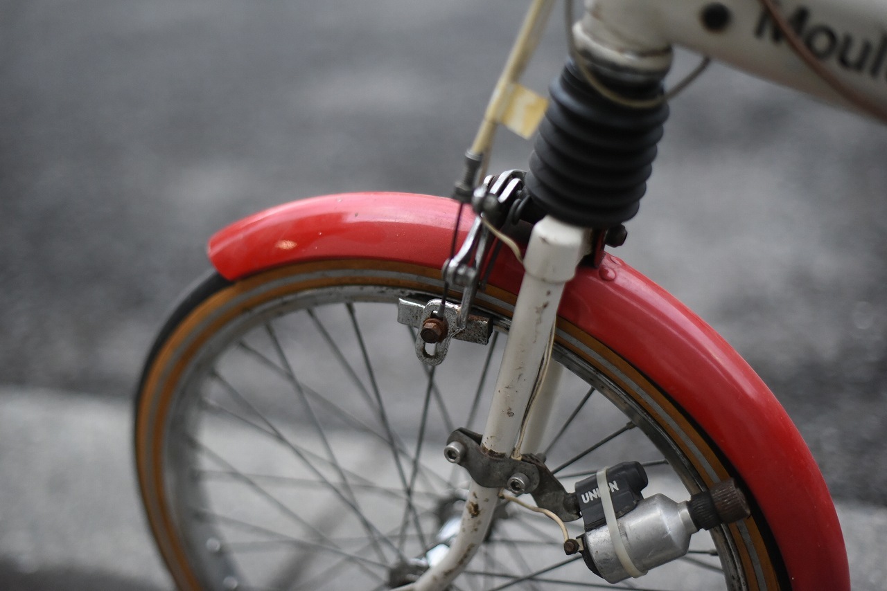 102155　ヴィンテージ 自転車　モールトン　変速カスタム車両　「Moulton speedten」　F型フレーム MADE in ENGLAND　英国製