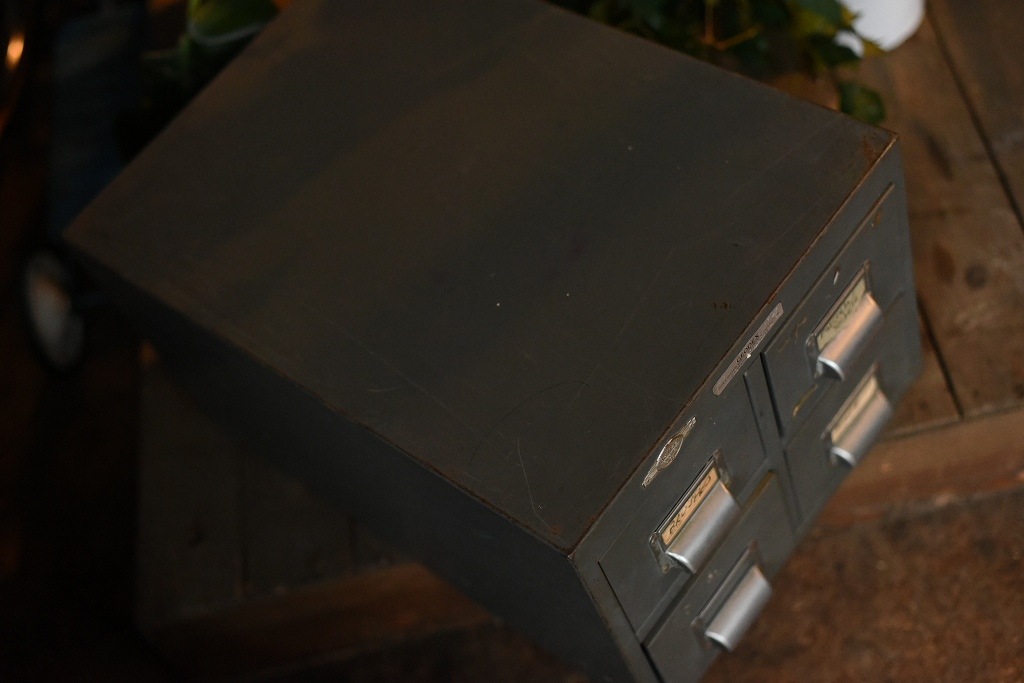 101214 ヴィンテージ スチールボックス キャビネット 英国製 MADE IN ENGLAND