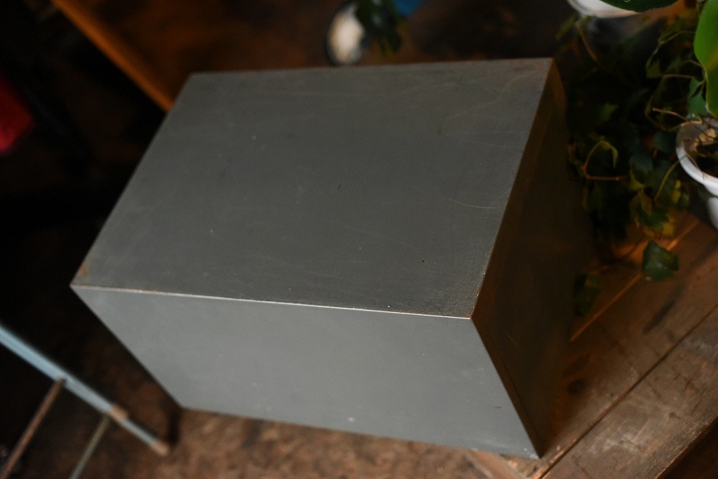 101214 ヴィンテージ スチールボックス キャビネット 英国製 MADE IN ENGLAND