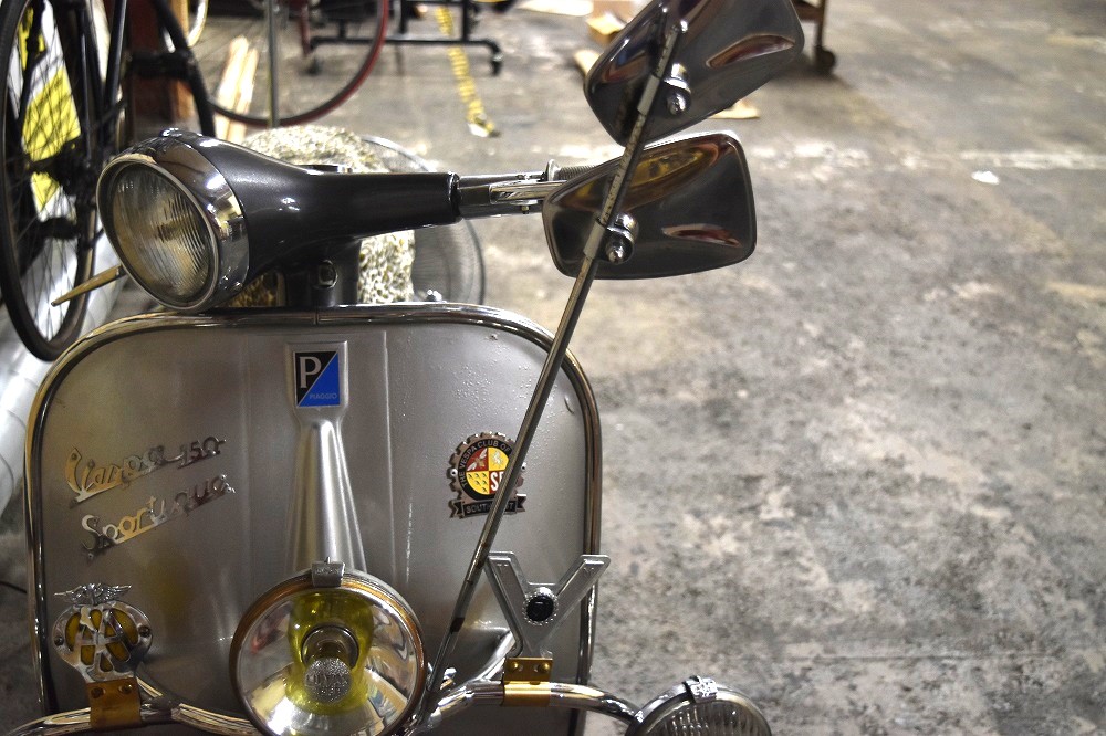108059 英国 ENGLAND MIRROR STEMS 24INCH CHROME アクセサリー ミラーステー ステム クラシックカー
