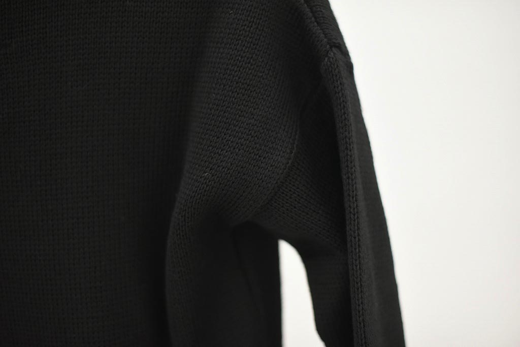 CB 英国 「GOLDTOP」「100% Merino Wool Classic Submariner Sweater」クラシック サブマリーナー COLOR：BLACK　　送料無料