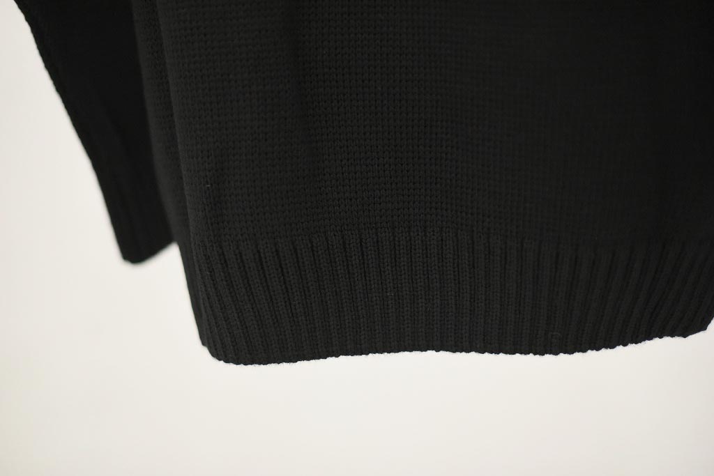CB 英国 「GOLDTOP」「100% Merino Wool Classic Submariner Sweater」クラシック サブマリーナー COLOR：BLACK　　送料無料