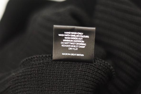 CB 英国 「GOLDTOP」「100% Merino Wool Classic Submariner Sweater」クラシック サブマリーナー COLOR：BLACK　　送料無料