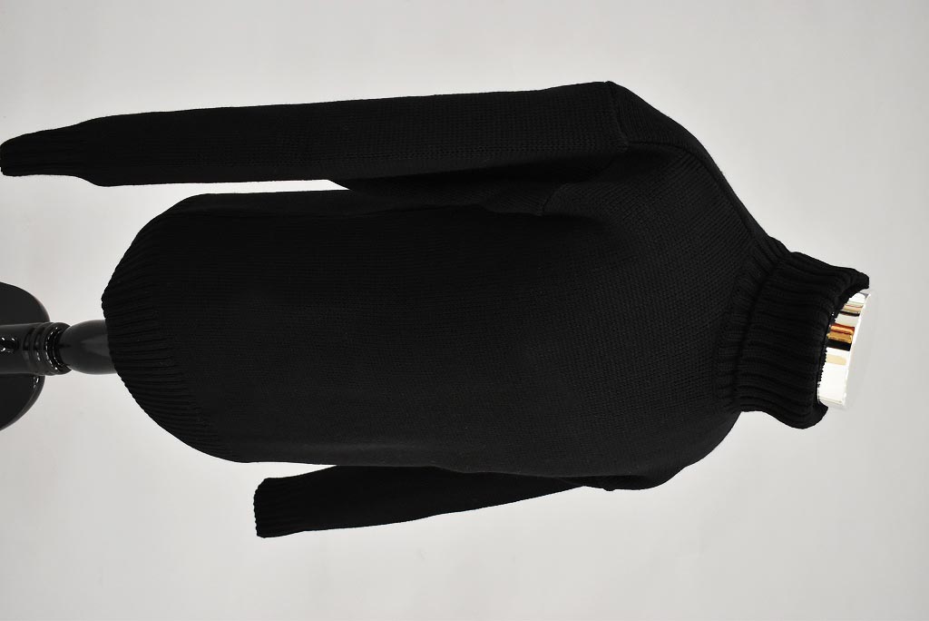 CB 英国 「GOLDTOP」「100% Merino Wool Classic Submariner Sweater」クラシック サブマリーナー COLOR：BLACK　　送料無料