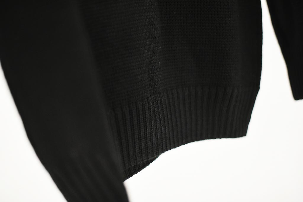 CB 英国 「GOLDTOP」「100% Merino Wool Classic Submariner Sweater」クラシック サブマリーナー COLOR：BLACK　　送料無料
