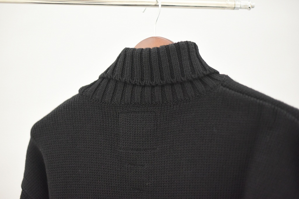 CB 英国 「GOLDTOP」「100% Merino Wool Classic Submariner Sweater」クラシック サブマリーナー COLOR：BLACK　　送料無料