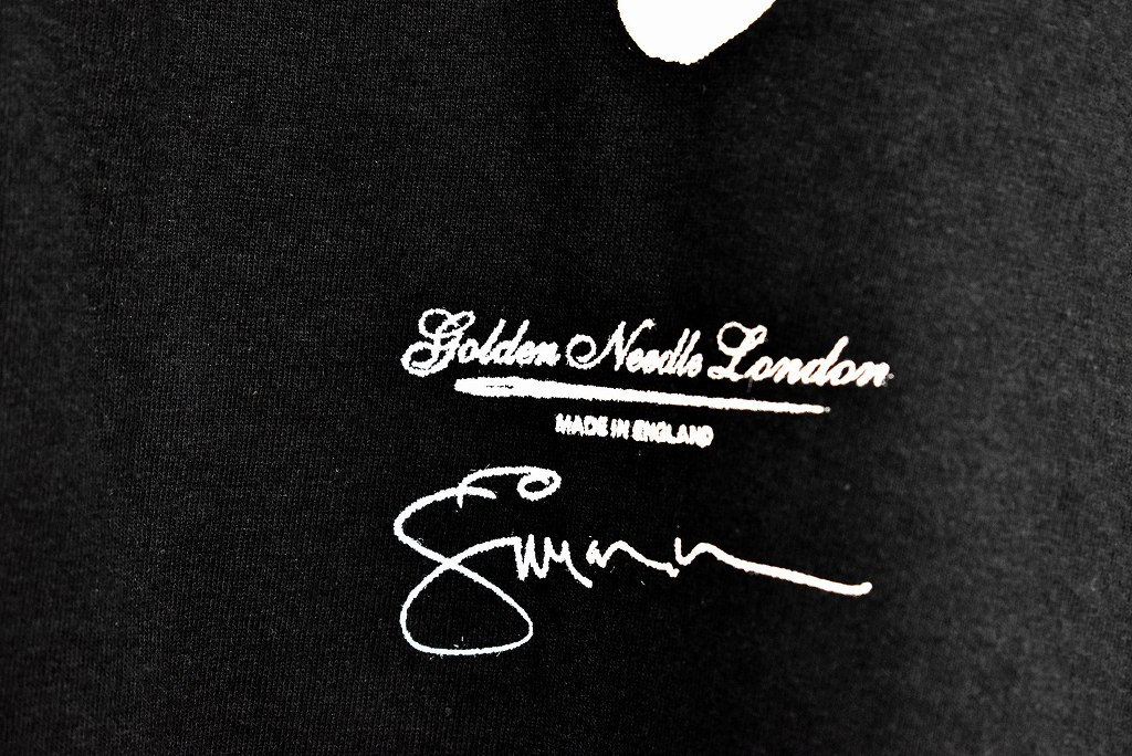 PAUL SIMONON（THE CLASH)  Ｔシャツ メンズ　the royalexchange japan Golden Needle London と Paul Simonon コラボTシャツ!!