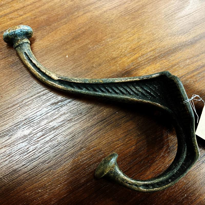 104646 ヴィンテージ アイアンフック ウォールハンガー コートフック