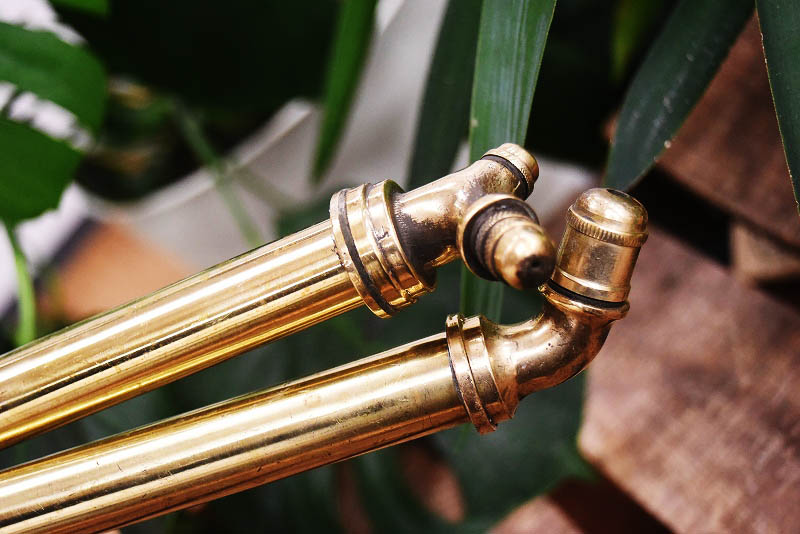 105220 2本セット　真鍮　ブラス　ガーデニング スプレー　ポンプ　MADE IN ENGLAND　英国