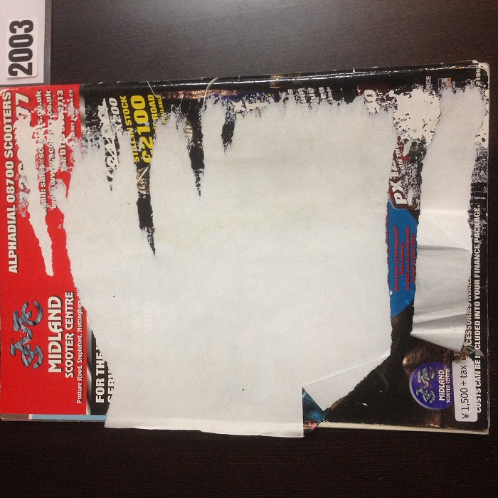 B4844　2003 「SCOOTERING」 ベスパ ランブレッタ  英国 旧車雑誌