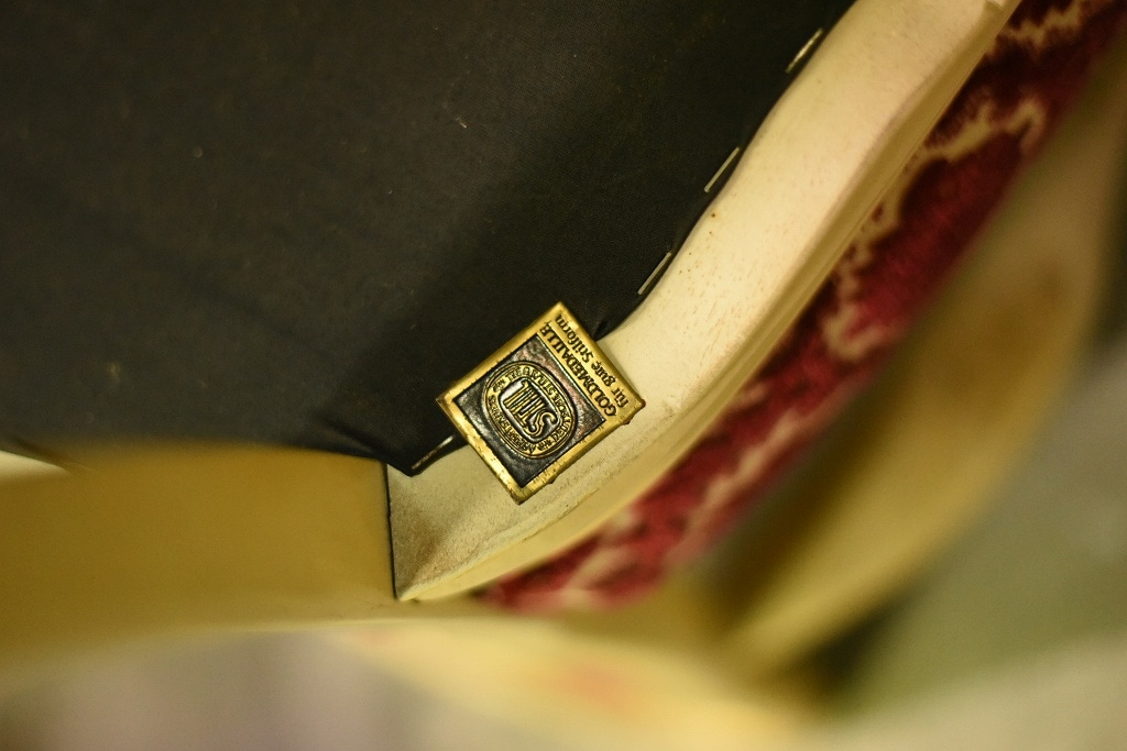 2281 ヴィンテージ チェア　椅子 肘付き ドイツ製