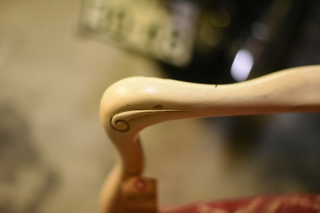 2281 ヴィンテージ チェア　椅子 肘付き ドイツ製