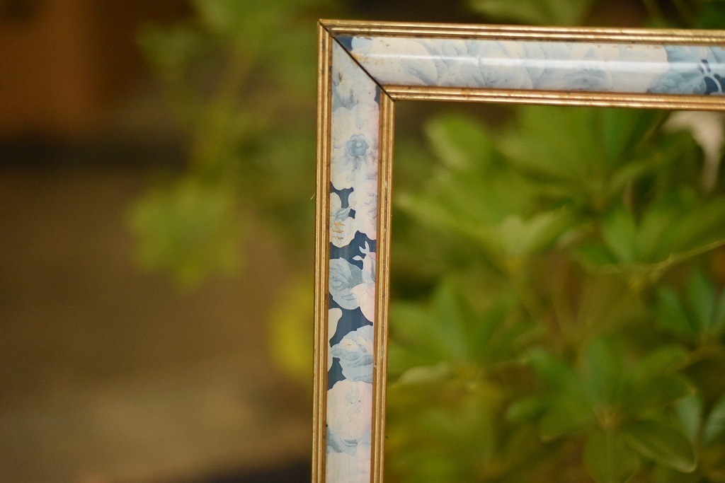 103606 ヴィンテージ　ウッドフレーム 額縁